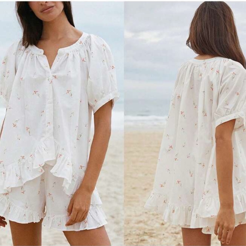 Piyama Floral Women's Lounge Set